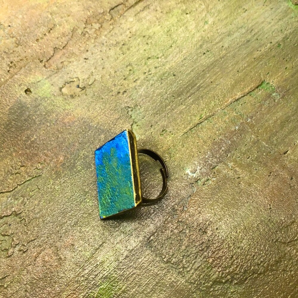 Unisex Handcrafted Adjustable Ring - image 6